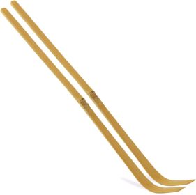 Japanese Chashaku | 2 pcs x Bamboo Matcha Scoop for measuring Matcha green tea powder | Spoon for traditional tea ceremony