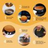 Springform Cheesecake Pans 3 Pack, Heart, Round & Square Shapes, 9 10 11 Inch BPA Free Nonstick Cake Molds for Home Baking